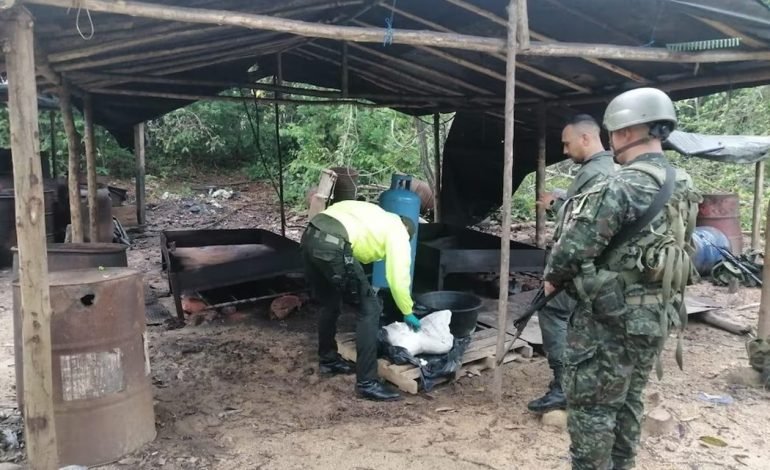 Ejército desmantela laboratorios del Clan del Golfo en Antioquia