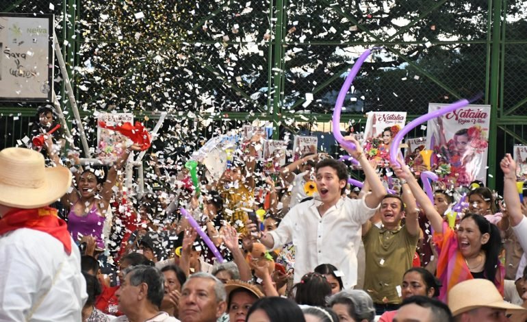 Con música, baile y cultura, El Caguán celebró su ronda sampedrina