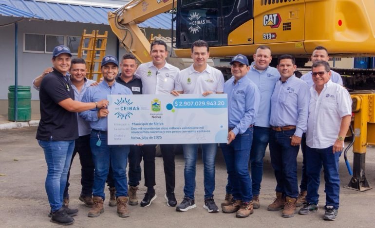 Histórica transferencia de utilidades: $2.900 millones de Las Ceibas EPN se invertirán en el desarrollo de Neiva