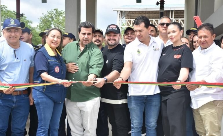 Alcalde Germán Casagua entregó Subestación de Bomberos del Oriente