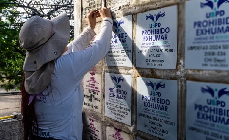 En nueva intervención, la UBPD recupera 25 cuerpos de personas dadas por desaparecidas en el Cementerio Central de Neiva
