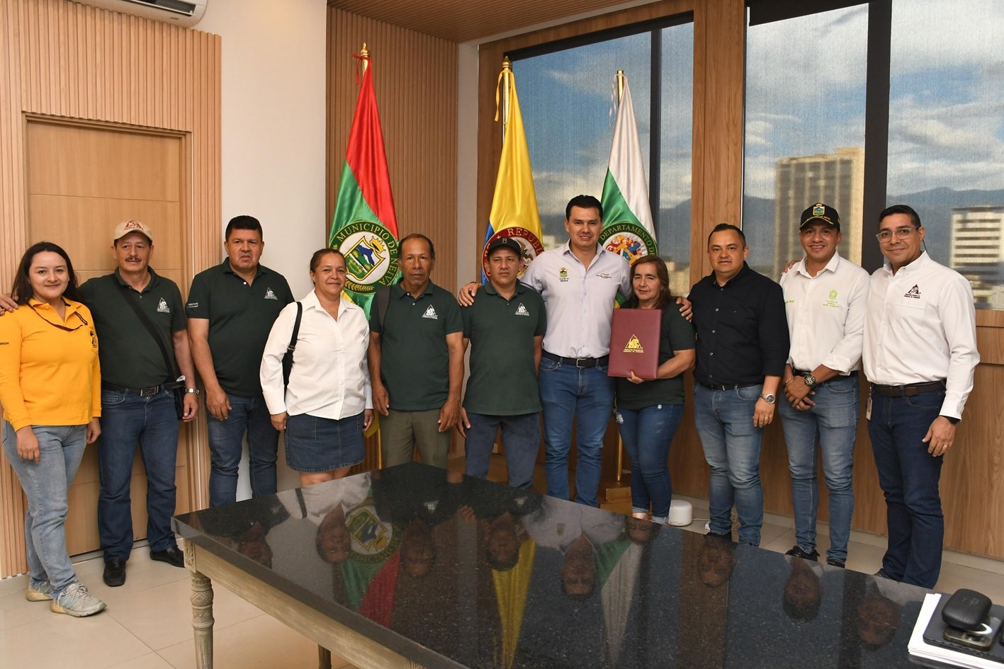 Histórica inversión del Alcalde Casagua en baterías sanitarias para familias cafeteras de Neiva