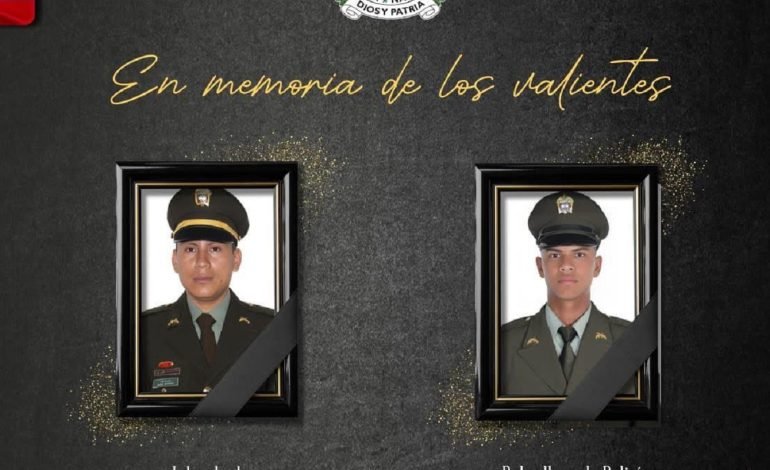 Ataque armado en Saravena, Arauca dejó dos policías muertos y dos heridos: ofrecen millonaria recompensa