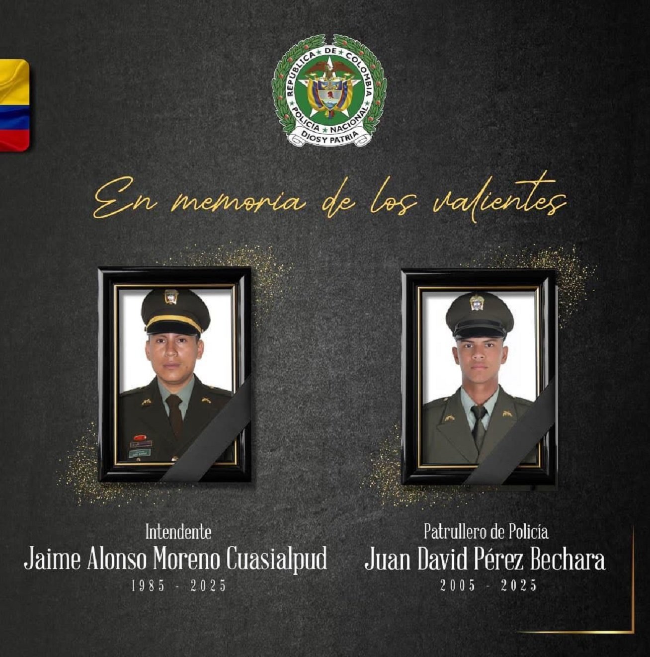 Ataque armado en Saravena, Arauca dejó dos policías muertos y dos heridos: ofrecen millonaria recompensa