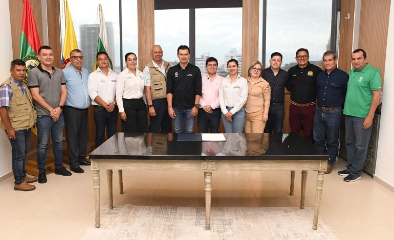 Santa Librada inicia su recuperación: Alcalde Casagua firma acta de inicio de obras