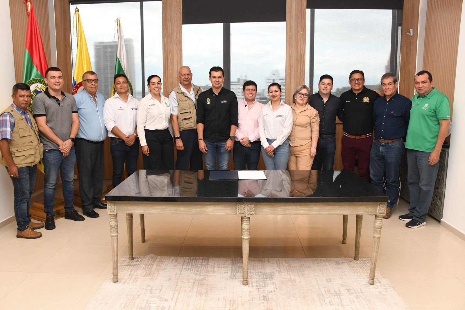 Santa Librada inicia su recuperación: Alcalde Casagua firma acta de inicio de obras