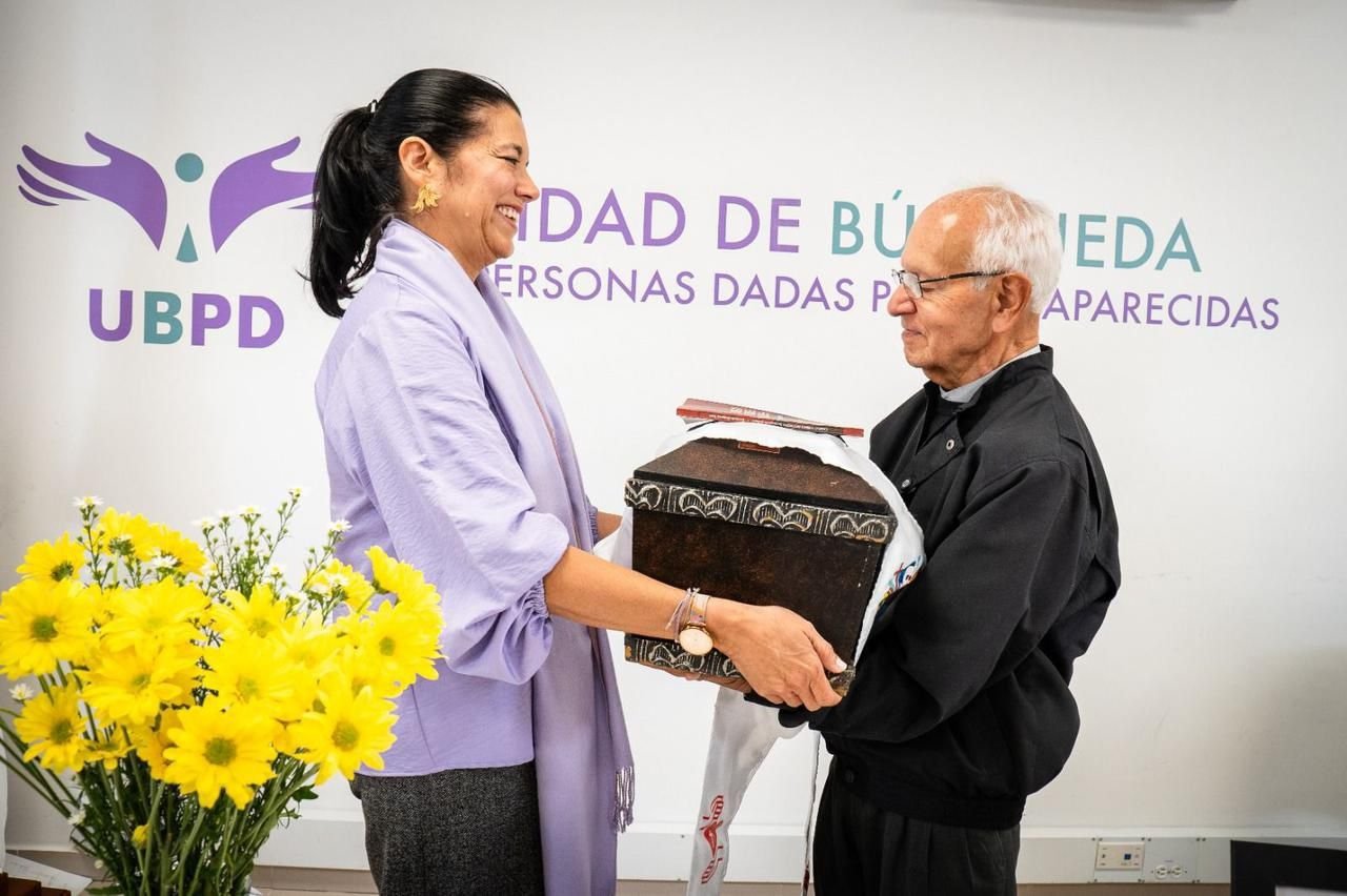 La Unidad de Búsqueda halló, identificó y entregó dignamente al padre Camilo Torres