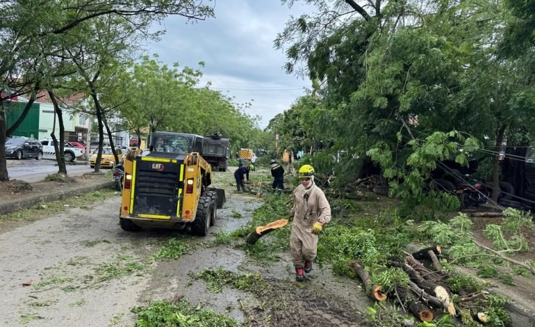 Alcaldía de Neiva avanza en atención de emergencias tras fuertes lluvias