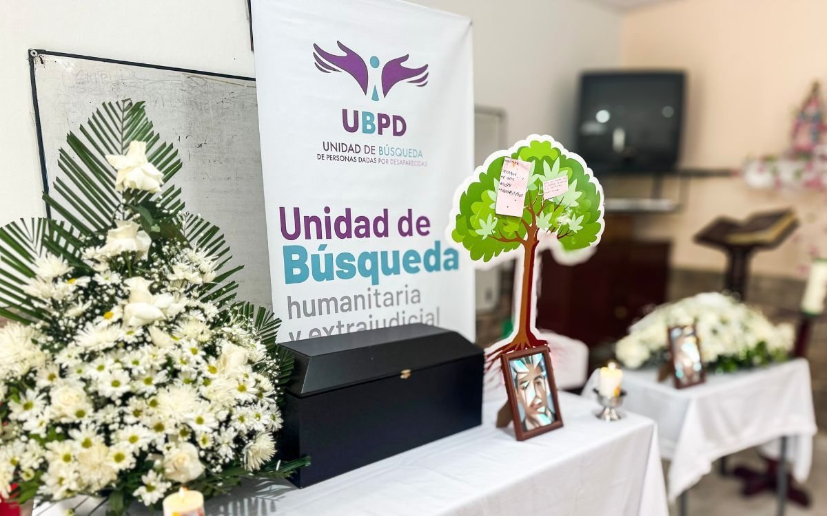El trabajo entre equipos de la UBPD en Huila y Caquetá permitió la entrega digna de dos personas desaparecidas a familias