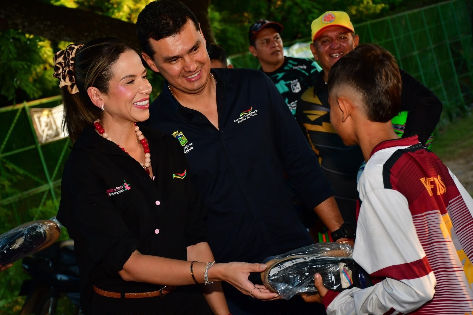 Alcalde Germán Casagua beneficia a más de 200 niños con implementación deportiva