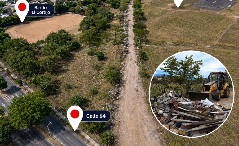 Se acabó el abandono: Alcaldía pavimentará e iluminará corredor estratégico junto al aeropuerto
