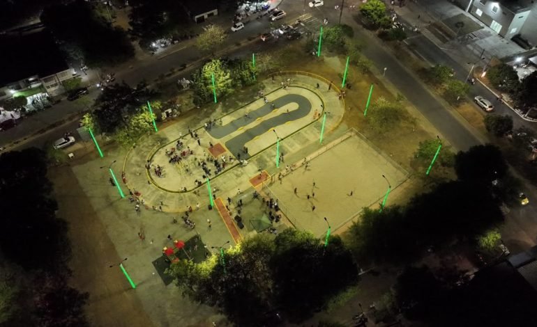 Comuna 10 estrena escenario deportivo en Neiva, gracias a la gestión del alcalde Casagua